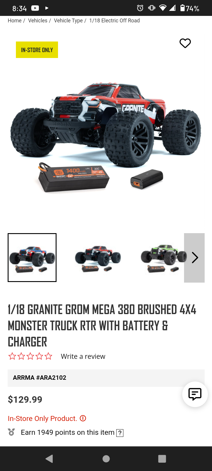 Grom - New release Arrma Granite Grom, mini basher, Page 4