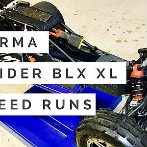 Arrma Raider BLX XL Speed Runs
