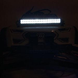 Arrma nero with LED light bar