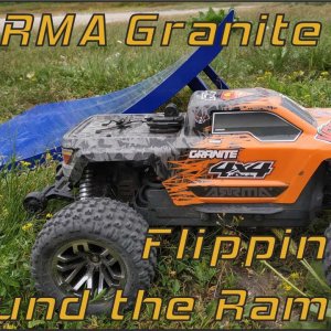 ARRMA Granite 3S - Flipping Around the Ramp