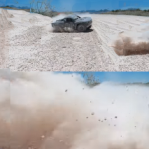 Losing it in the dirt
