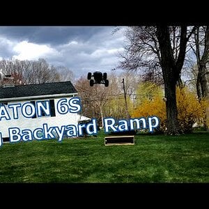 ARRMA KRATON 6S - Big Backyard Ramp