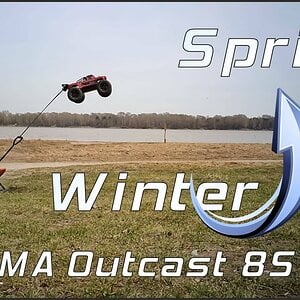 ARRMA Outcast 8S EXB - From Winter to Spring