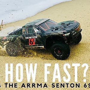 How fast is the Arrma Senton stock out the box?