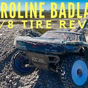Senton on badlands - proline badlands 1/8 Buggy tire test