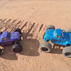 ARRMA Notorious intro and Purple Power OUTCAST "DIRT MANIAC"