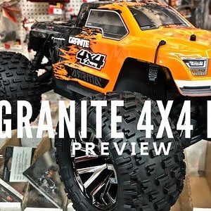 New Brushless Arrma Granite 4x4 BLX Preview!