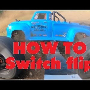 the switch flip : how to switch flip with the arrma notorious, freestyle in style