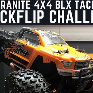 Arrma Granite 4x4 BLX Tackles Driftomaniacs Backflip Challenge!