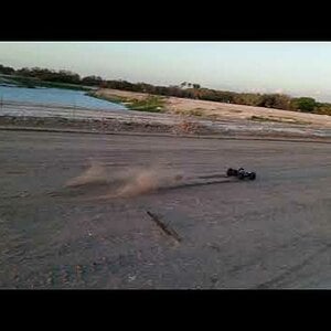 Arrma Kraton 6s Playing on Packed Dirt