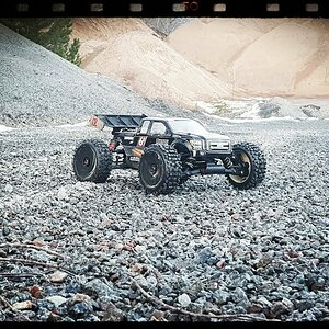 ARRMA Tsaagan 1/12th 4wd truck by TpParts RcXtreme | In "First Ever Gravel-Pit Test"