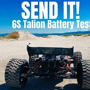 6S Arrma Talion BLX Awesome Bash & 6S Ovonic Battery Test